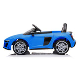 Kahuna Audi Sport Licensed Kids Electric Ride On Car Remote Control - Blue - Top-Down View
