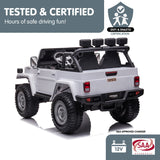 Kahuna Licensed Toyota FJ-40 Kids Ride On Electric Toy Car 80W - White - Extra Image