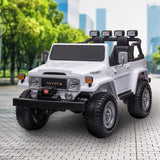 Kahuna Licensed Toyota FJ-40 Kids Ride On Electric Toy Car 80W - White - Extra Image