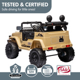 Kahuna Authorised Toyota Fj Cruiser Kids Electric Ride On Car - Khaki - Extra Image