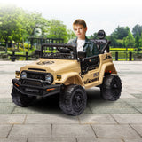 Kahuna Authorised Toyota Fj Cruiser Kids Electric Ride On Car - Khaki - Extra Image