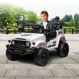 Kahuna Authorized Toyota Electric Kids Ride-on Car Fj Cruiser - White - Extra Image