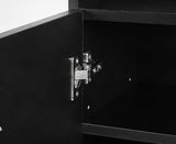 Sarantino 21 Pairs Shoe Cabinet Rack Storage Organiser 80 x 30 x 90cm in Black