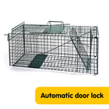 Klika Humane Live Animal Trap Possum Rat Rabbit Hare Catcher Folding Cage - 45-Degree Angle