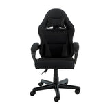Sarantino Antre Kids Study Gaming Chair Black Adjustable Computer Desk Seat Racing Inspired-look With Adjustable Height Ergonomic Back Support Padded Armrests
