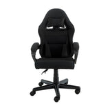 Sarantino Antre Kids Study Gaming Chair Black Adjustable Computer Desk Seat Racing Inspired-look With Adjustable Height Ergonomic Back Support Padded Armrests