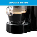 Pronti HomeMaid 3-in-1 Coffee Machine Multi-Capsule Pods and Ground Coffee Nespresso & Caffitaly Com