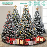 Frosted Elegance 1.5m Christmas Tree with 550 Tips - Rear View