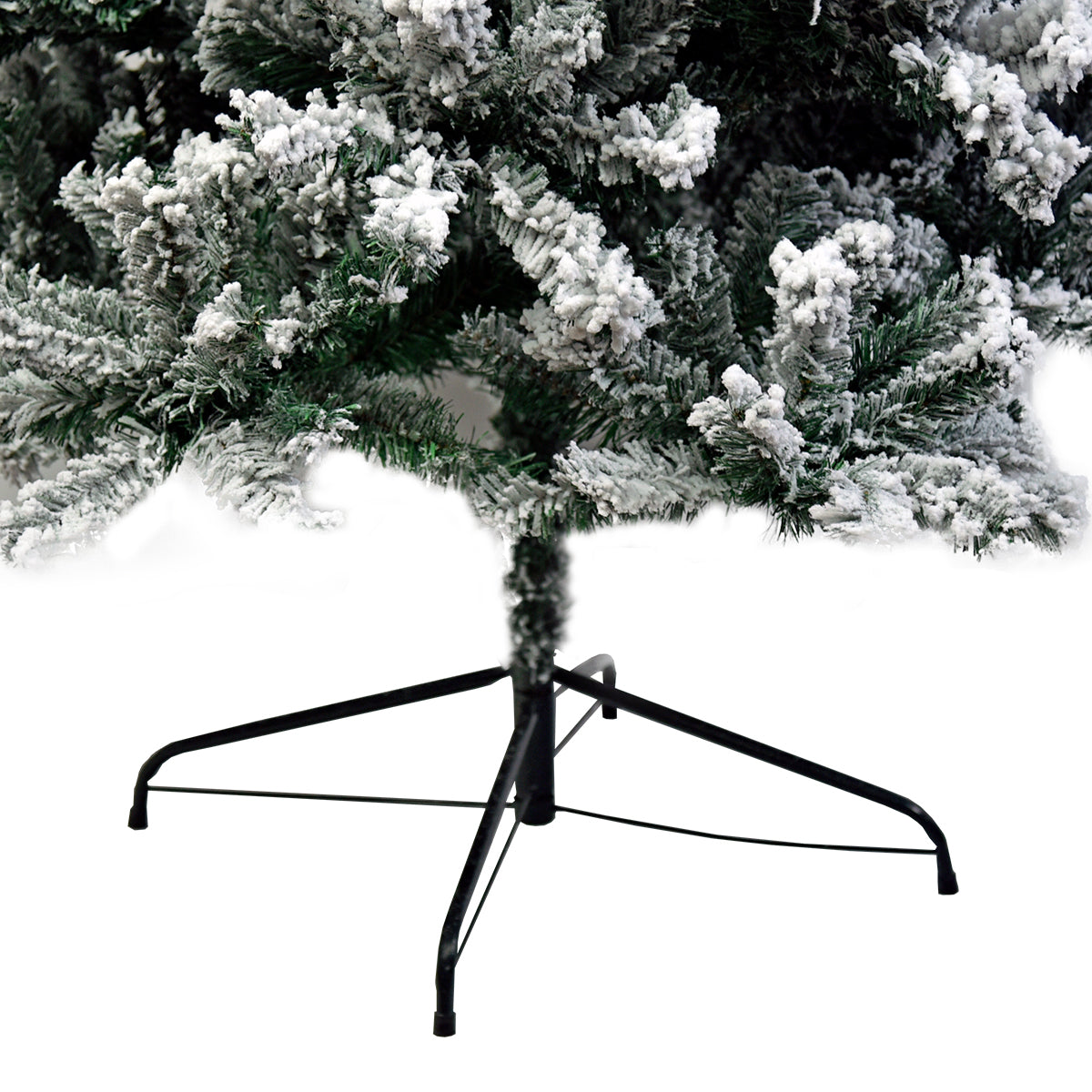 Snowy Elegance 2.4m Christmas Tree with 1500 Tips