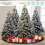Snowy Elegance 2.4m Christmas Tree with 1500 Tips