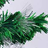 Christabelle 2.4m Enchanted Pre Lit Fibre Optic Christmas Tree Stars Xmas Decor - Close-Up Angle
