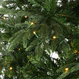 Christabelle 4ft Prelit Everglow Fir Christmas Tree with 150 Bright LED Lights - Rear View