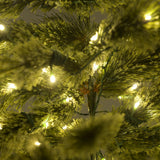 Lumina Pine 1.2m Prelit Christmas Tree with 150 Energy-Efficient LED Lights - 45-Degree Angle