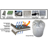 Samson Heavy Duty Trailer Camper Cover 14-16ft - Front View