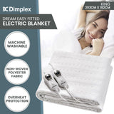 Dimplex Dream Easy Fitted King-size Electric Blanket - Side View