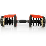 Powertrain 2x 24kg  Adjustable Dumbbells with Stand - Rear View