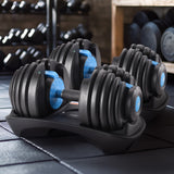 Powertrain 2x 24kg Adjustable Dumbbell Home Gym Set - Extra Image