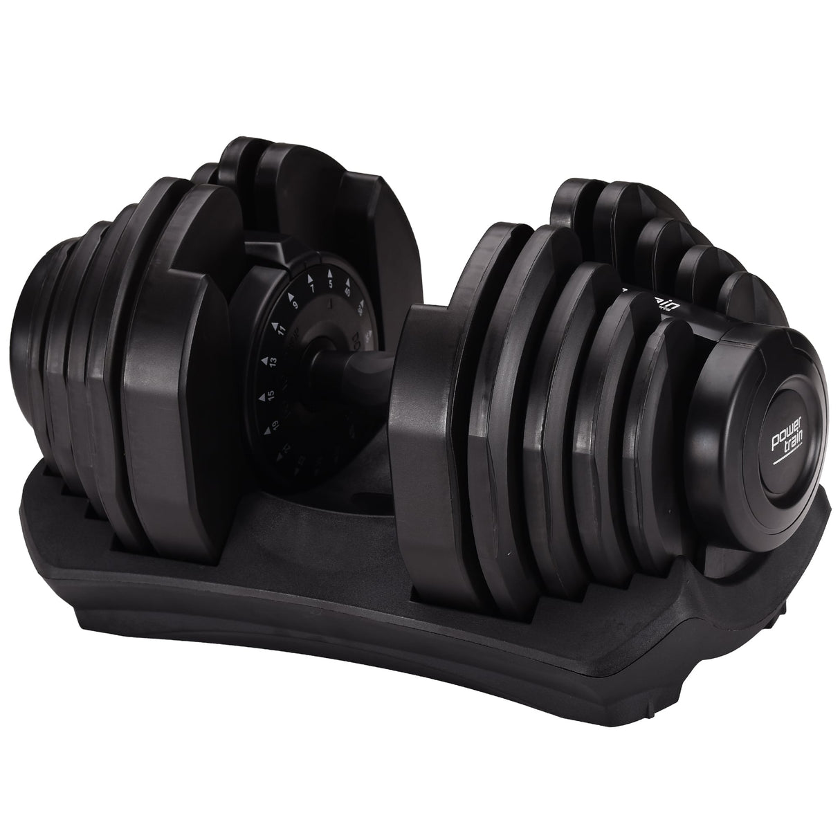 Powertrain 1x 40kg Adjustable Dumbbell