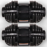 Powertrain 2 x 40kg Powertrain Adjustable Dumbbells Home Gym Set - Extra Image