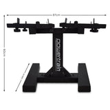 Powertrain Adjustable Dumbbell Stand GEN2 Pro - 45-Degree Angle