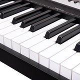 Karrera 88 Keys Electronic Keyboard Piano with Stand Black - 45-Degree Angle