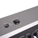 Karrera 88 Keys Electronic Keyboard Piano with Stand Black - Rear View