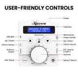 Karrera X23 Electronic Drum Kit with Sound Module, 3 Toms, Snare Quiet Mesh Drum Heads, Cymbals & Pedal