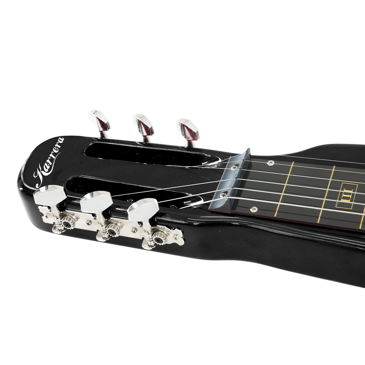 Karrera 29-Inch Electric Lap Steel Guitar - Sleek Black Finish