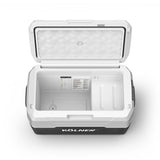 Kolner 20l Portable Fridge Freezer Cooler 12/24/240v Camping Refrigerator Black - 45-Degree Angle