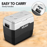 Kolner 50l Fridge Freezer Cooler 12/24/240v Camping Portable Refrigerator - Black - Extra Image