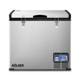 Kolner 75l Portable Fridge Chest Freezer With Lcd Panel - Rv Vehicle Camping Refrigerator - Front View