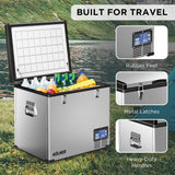 Kolner 75l Portable Fridge Chest Freezer With Lcd Panel - Rv Vehicle Camping Refrigerator - Extra Image