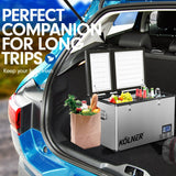 Kolner 80l Portable Fridge Cooler Freezer Camping Car Travel Refrigerator - Top-Down View