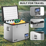 Kolner 95l Portable Fridge Chest Freezer With Lcd Panel - Rv Vehicle Camping Refrigerator - Extra Image