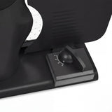 Pronti Electric Deli and Food Slicer with Adjustable Thickness - Black - Top-Down View