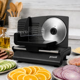 Pronti Electric Deli and Food Slicer with Adjustable Thickness - Black - Extra Image