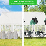 Wallaroo 6x6m Outdoor Event Marquee Gazebo Party Wedding Tent - White - Rear View