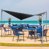 Wallaroo 3x3m Butterfly Steel Gazebo - Charcoal - Extra Image