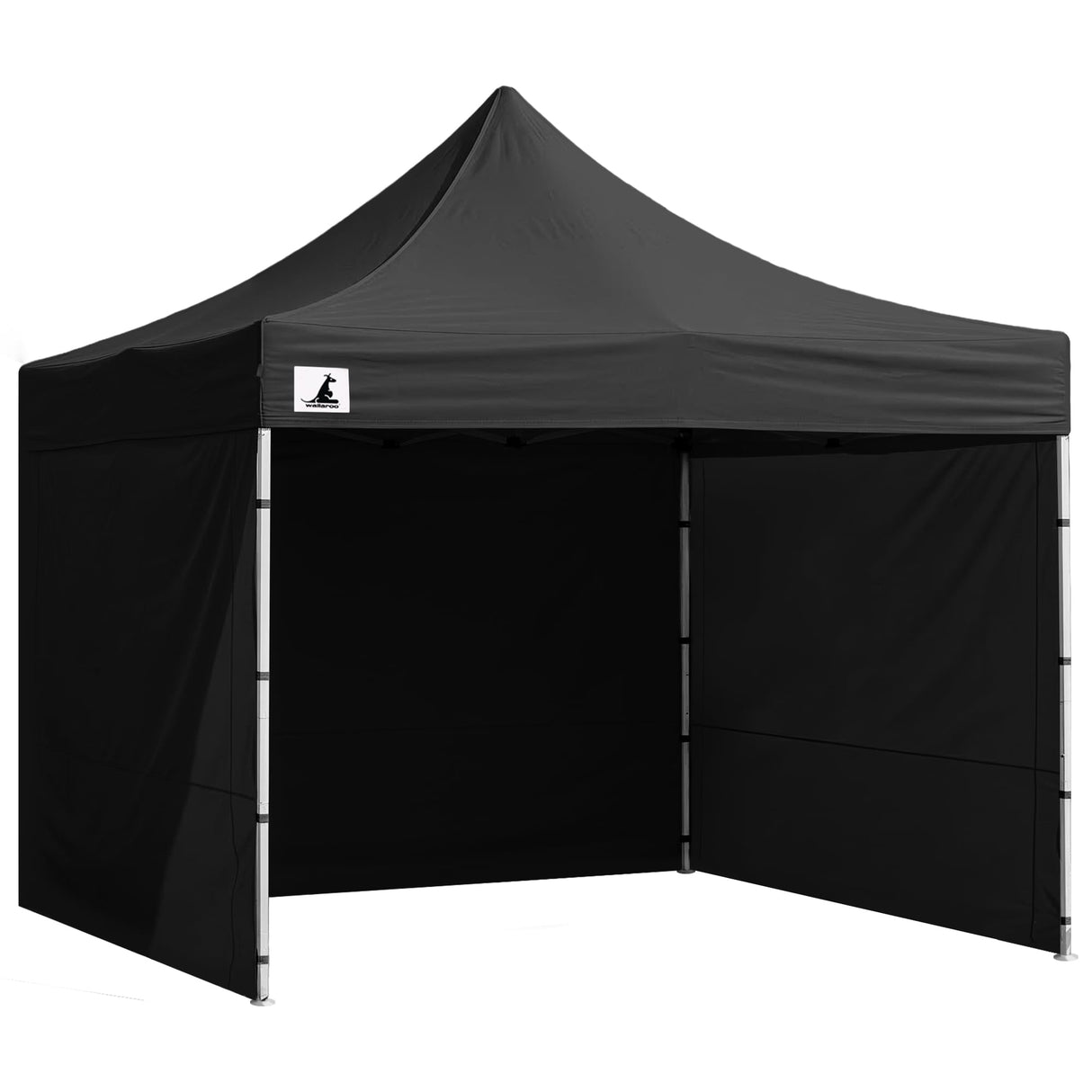 Wallaroo Gazebo Tent Marquee 3x3 PopUp Outdoor Black