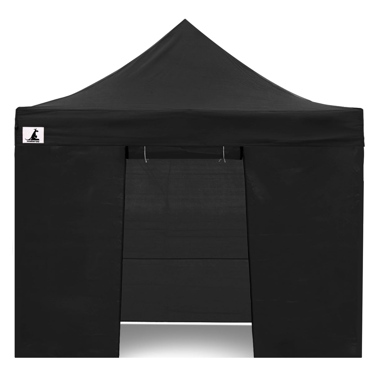 Wallaroo Gazebo Tent Marquee 3x3 PopUp Outdoor Black