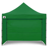 Wallaroo Gazebo Tent Marquee 3x3 Popup Outdoor - Green - 45-Degree Angle