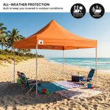 Wallaroo Gazebo Tent Marquee 3x3 PopUp Outdoor - Orange - Extra Image
