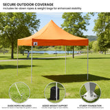 Wallaroo Gazebo Tent Marquee 3x3 PopUp Outdoor - Orange - Extra Image