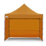 Wallaroo Gazebo Tent Marquee 3x3 PopUp Outdoor  - Orange - Front View
