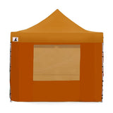 Wallaroo Gazebo Tent Marquee 3x3 PopUp Outdoor  - Orange - Top-Down View
