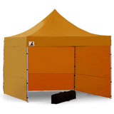 Wallaroo Gazebo Tent Marquee 3x3 PopUp Outdoor  - Orange - 45-Degree Angle