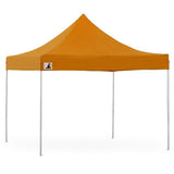 Wallaroo Gazebo Tent Marquee 3x3 PopUp Outdoor  - Orange - Rear View