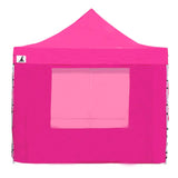 Wallaroo Gazebo Tent Marquee 3x3 PopUp Outdoor Pink - Top-Down View