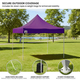 Wallaroo Gazebo Tent Marquee 3x3 PopUp Outdoor Purple - Extra Image