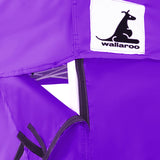Wallaroo Gazebo Tent Marquee 3x3 PopUp Outdoor Purple - Close-Up Angle